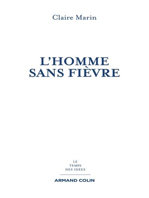 cover image of L'homme sans fièvre